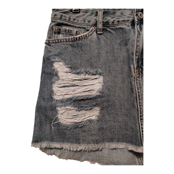 Vintage Vanilla Star Denim Mini Skirt - Picture 4 of 4